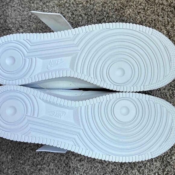 Nike Air Force 1 Utility White Black  Size 12 Men's - Picture 5 of 8